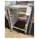1X, 7 SLOT ALUM PORTA TRAY RACK