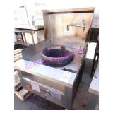 1X, 30"X38" SUPREME FOOD S/S SINGLE WOK BURNER