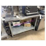 1X, 48" X 30" STAINLESS STEEL TABLE
