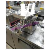 1X, OMCAN 23580 S/S T/T MEAT GRINDER W/ ATTACH.