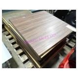 16X, 28" SQUARE LAMINATE COVERED TABLE TOPS