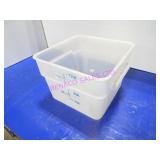 LOT, 6PC 12QT INGREDIENT MEASURE BINS