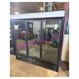 1X, HUSSMANN VRM38 3 GL DOOR COOLER