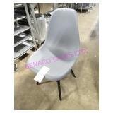 15X, METAL FRAME PLASTIC CHAIRS