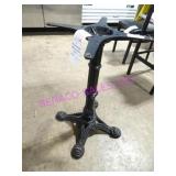 7X, H.D. ORNATE CAST BASES FOR DINING TABLES