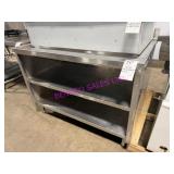 1X, 48"X30" S/S COUNTER W/ DRAIN