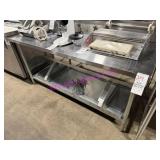 1X, 72" X 30" STAINLESS STEEL TABLE