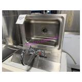 1X, STAINLESS STEEL HAND SINK