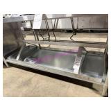 1X, 60" X 22" S/A POT RACK W/ HANGERS