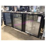 1X, 90" WINDCHILL GLASS DOOR BEER COOLER