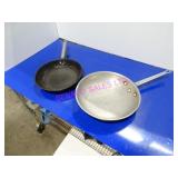 LOT, 6PCS ASST SIZE S/S FRY PANS