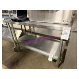 1X, 48" X 30" STAINLESS STEEL TABLE