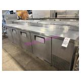 1X, TRUE TPP-119 119" 4 DR PIZZA PREP TABLE