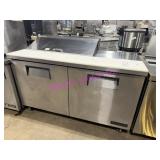 1X, TRUE TSSU-60 COLD PREP TABLE 60"X30"