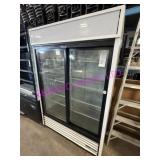 1X, TRUE GDM-47 54" GLASS DOOR COOLER