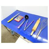 LOT, 1 BIN ASST KITCHEN SUPPLIES
