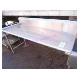 1X, 72"X29.5" STAINLESS STEEL L.H. RUNOFF