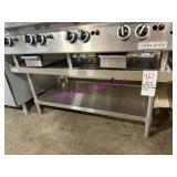 1X, 48" X 30" S/S EQUIPMENT STAND