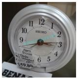 1X, SEIKO ALARM CLOCK QHT014W ALARM CLOCK