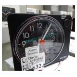 1X, SEIKO QHE100K ALARM CLOCK
