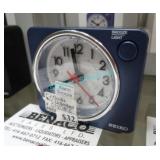1X, SEIKO QHE100E ALARM CLOCK