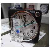 1X, SEIKO QHE118K ALARM CLOCK