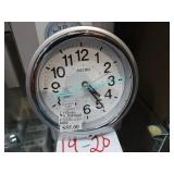 1X, SEIKO QHE117S ALARM CLOCK