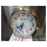 1X, SEIKO QHE146G ALARM CLOCK