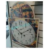 1X, SAMUEL MOONEY ANTRIM T-2183 WALL CLOCK