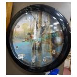 1X, R.U. McDONALD 40725 WALL CLOCK