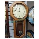 1X, WESTMINISTER REGULATOR 81-7303 WALL CLOCK
