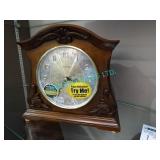 1X, WESTMINISTER CHIME 10" MANTLE CLOCK