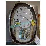 1X, RHYTHM 4MJ434W CLARION TONE WALL CLOCK