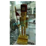 1X, BULOVA TOY SOLDIER CLOCK B0417