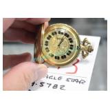 1X, EAGLE STAR 29-5782 HUNTING POCKET WATCH