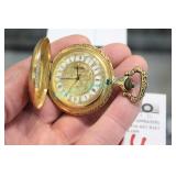 1X, EAGLE STAR WATER FOWL 295174 POCKET WATCH