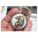 1X, TENNIS DO-500-911 POCKET WATCH