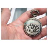 1X, BOWLING POCKET WATCH