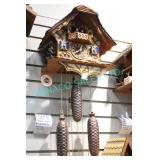 1X, BLACK FOREST 8TMT6413/9 CUCKOO CLOCK