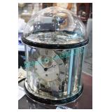 1X, HERMLE TELLURIUM MECH. CHROME TABLE CLOCK