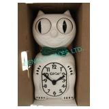 1X,KIT-CAT KLOCK BC-12CG ( WHITE + GREEN )