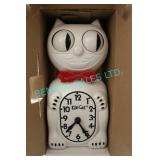 1X, KIT-CAT KLOCK BC-12CR ( WHITE + RED )