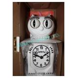 LOT, 2PCS KITTY-CAT KLOCKS MKC-6 WH (WHITE LADY)