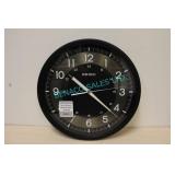 LOT,2PCS,SEIKO LUMIBRITE QUIET-SWEEP 12.5"D CLOCK