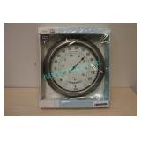 1X ERGO QUARTZ, INDOOR/OUTDOOR, 12"D THERMOMETER