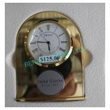 LOT, 8PCS, MINI GOLD+SILVER SEIKO CLOCKS