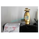 LOT, 2PCS, COLIBRI TGO274C, MINI BRASS GOLF CLOCKS