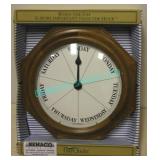 1X, OAK DAY CLOCK, WALL CLOCK