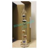 LOT, 4PCS, GALILEO LIQUID THERMOMETER