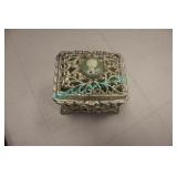 1X, MUSICAL JEWELRY BOX, G-83 S (GREEN)